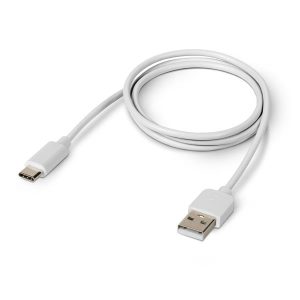USB-C to USB-A Charging Cable for Cordless Water Flossers – White (usb-c-charging-cable)